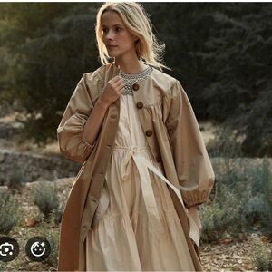 Doen Cerise coat jacket trench XS